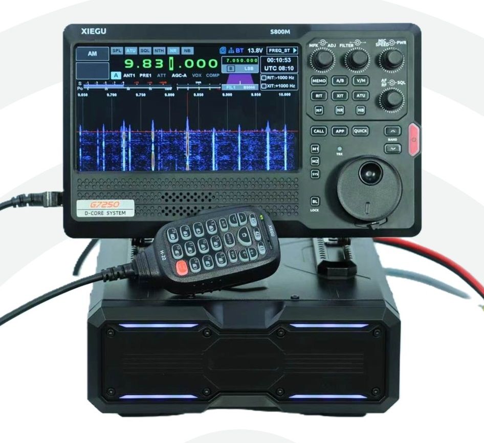 Xiegu G7250 100W HF/50 MHz SDR Transceiver